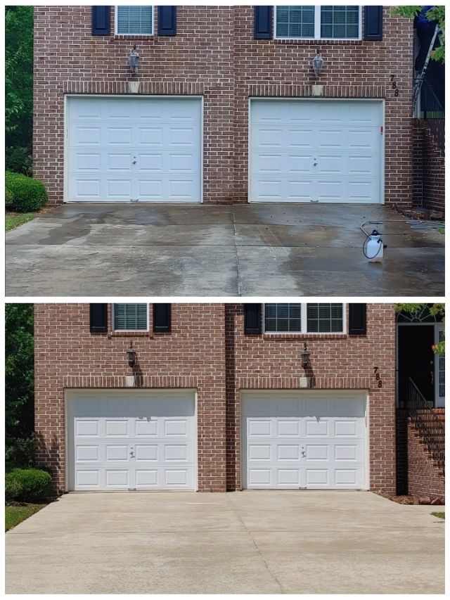House Wash and Driveway Cleaning in Rincon, GA