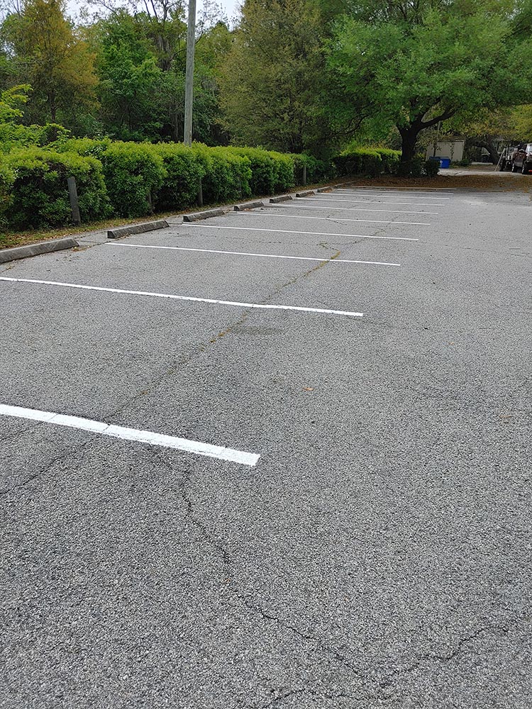 Parking Lot Re-Striping in Pooler, GA