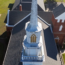 First-Christian-Church-Steeple-Cleaning 3