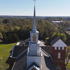 First-Christian-Church-Steeple-Cleaning 2