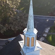 Skidaway-Baptist-Church-Steeple-Washing 4